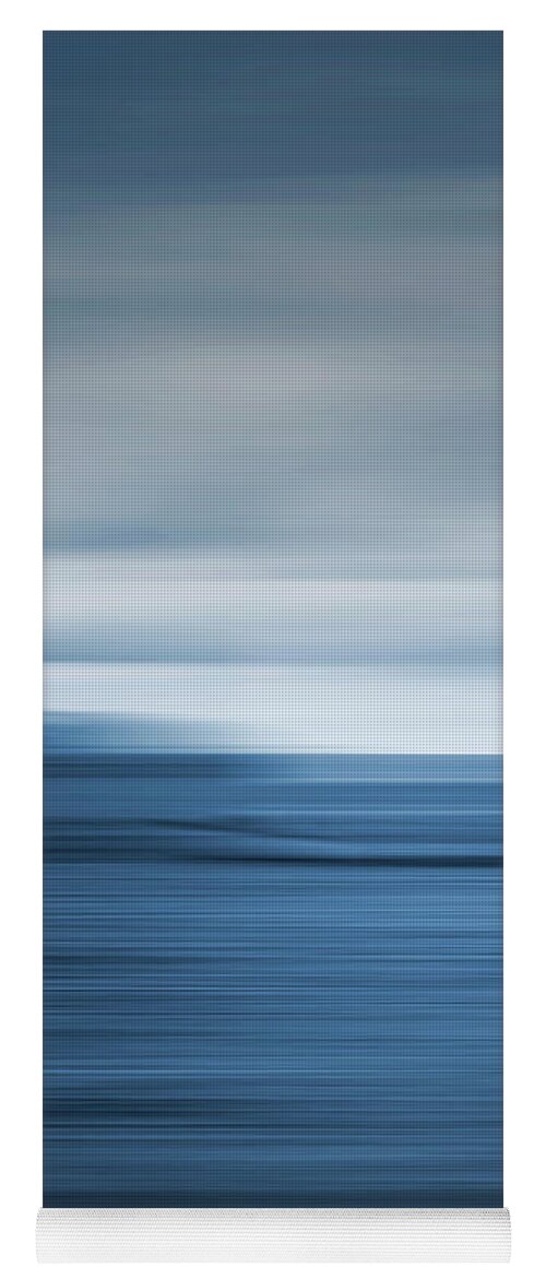 Seascape Yoga Mat featuring the photograph Abstract Seascape II by David Lichtneker