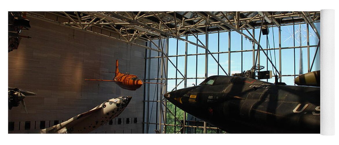 Air And Space Museum Yoga Mat featuring the photograph Air and Space Museum by Kenny Glover