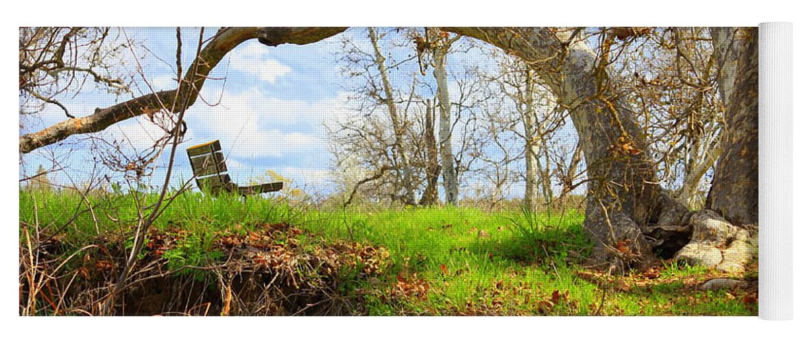 Spring Landscape Yoga Mat featuring the photograph Alice's Wonderland by Carol Groenen