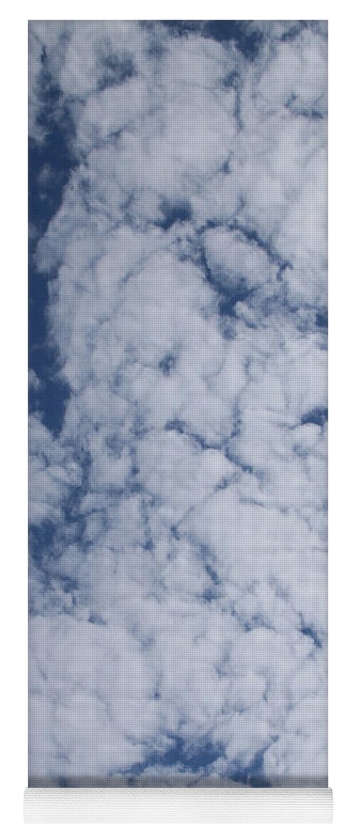 Clouds Yoga Mat featuring the photograph Altocumulus Abstract 1 by William Selander