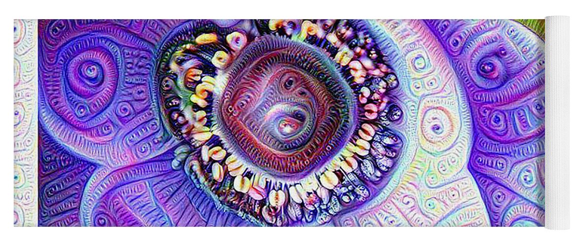 Google Yoga Mat featuring the photograph Anemone by Spikey Mouse Photography