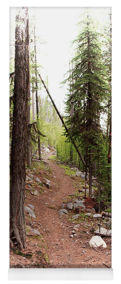 Mountain Yoga Mat featuring the photograph Another Way by Troy Stapek