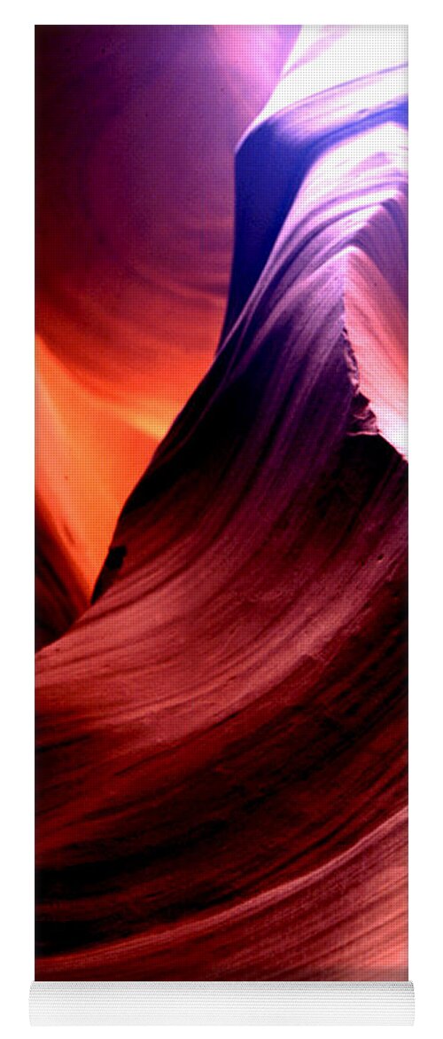 Antelope Canyon Yoga Mat featuring the photograph Antelope Canyon Magic by Joe Hoover