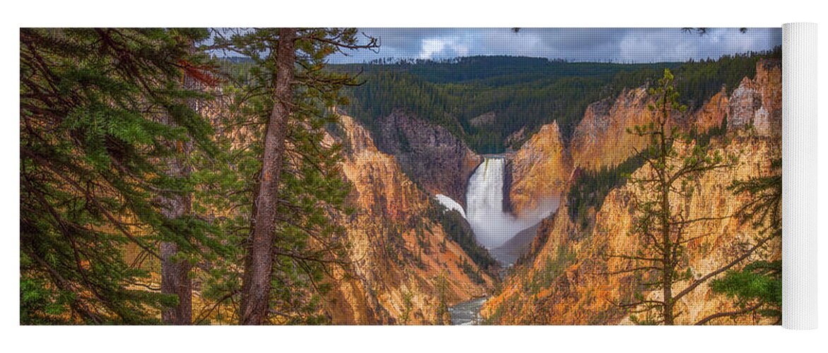 Waterfalls Yoga Mat featuring the photograph Artist Point Afternoon by Darren White