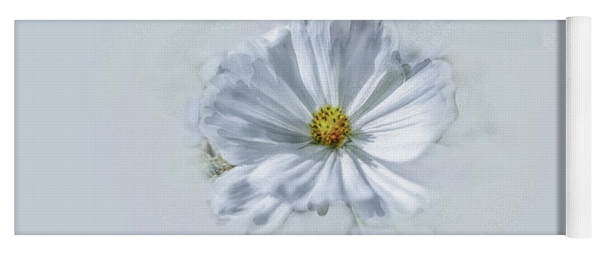 Plant Yoga Mat featuring the photograph Artistic White #g1 by Leif Sohlman