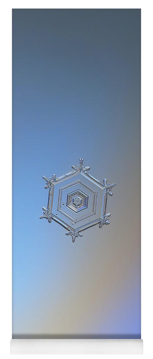 Snowflake Yoga Mat featuring the photograph Serenity by Alexey Kljatov