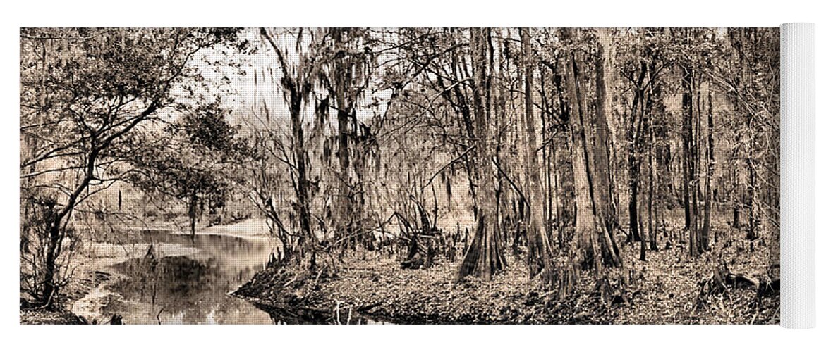 Swamp Yoga Mat featuring the photograph At Swamps Edge by Kristin Elmquist