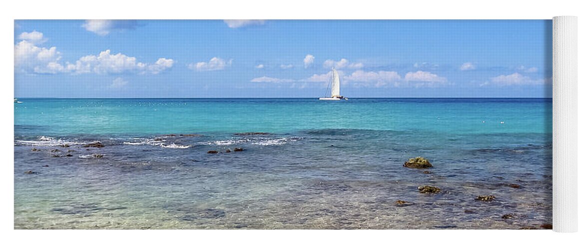 Dominican Republic Yoga Mat featuring the photograph Bayahibe coral reef by Benny Marty