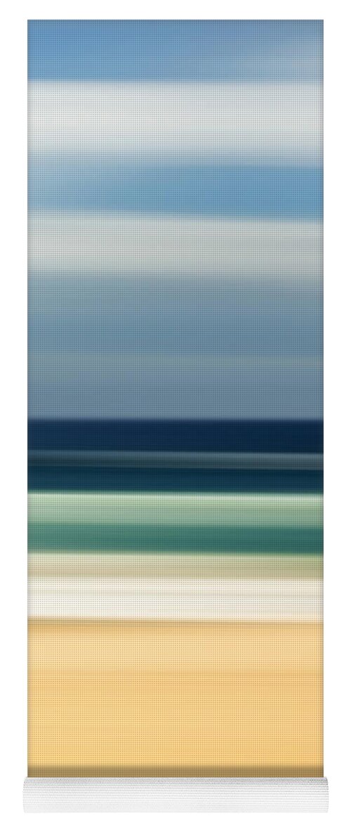 Beach Yoga Mat featuring the photograph Beach Pastels by Az Jackson