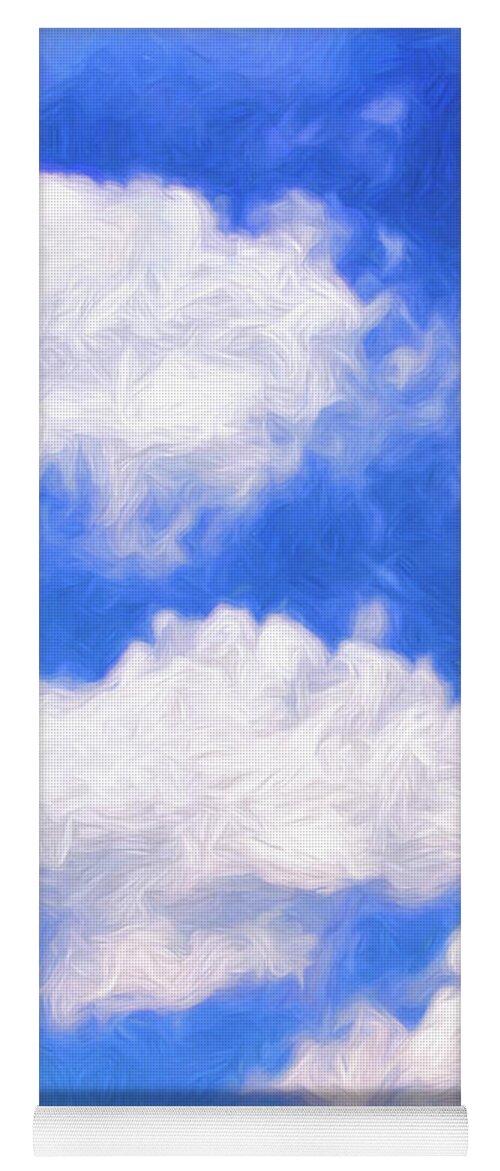 Cumulus Yoga Mat featuring the photograph Beautiful Sky by George Robinson
