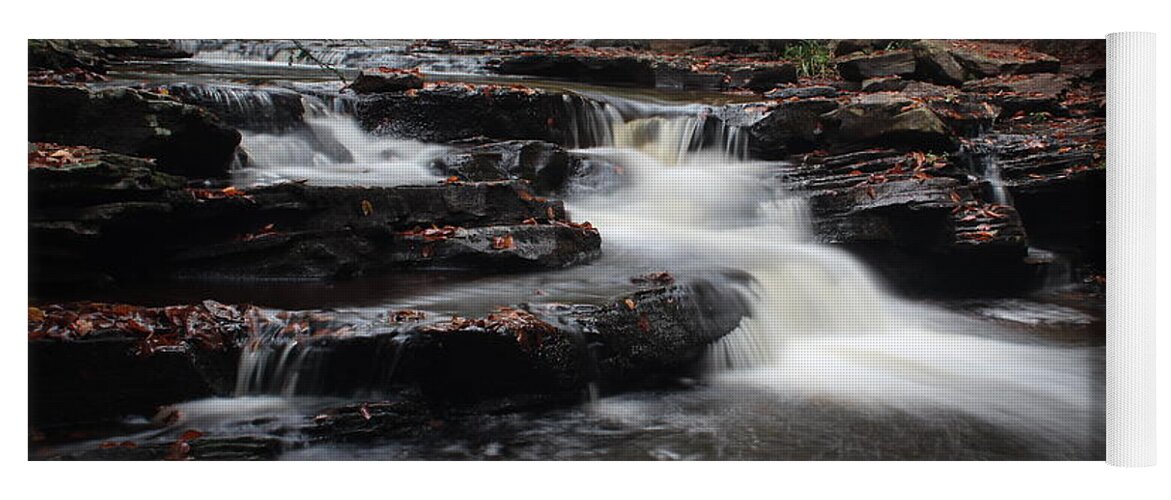 Photo Of A Waterfall Yoga Mat featuring the photograph Beautiful Waterfall by Scott Burd