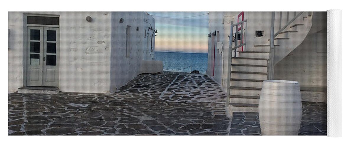 Colette Yoga Mat featuring the photograph Beauty on Paros Island by Colette V Hera Guggenheim