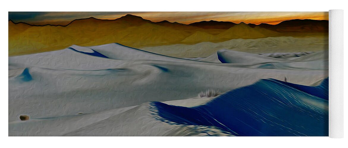 Death Valley National Park Yoga Mat featuring the photograph Been Through The Desert by Joe Schofield