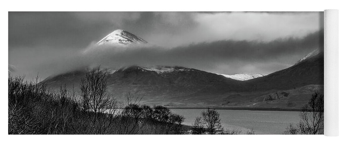 Scotland Yoga Mat featuring the photograph Beinn na Cro and Loch Slapin, Isle of Skye by Peter OReilly