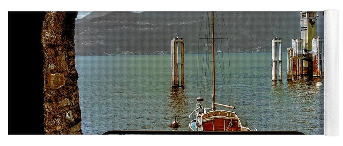 Varenna Yoga Mat featuring the photograph Bella Varenna - for print or wrapped canvas by TK Goforth
