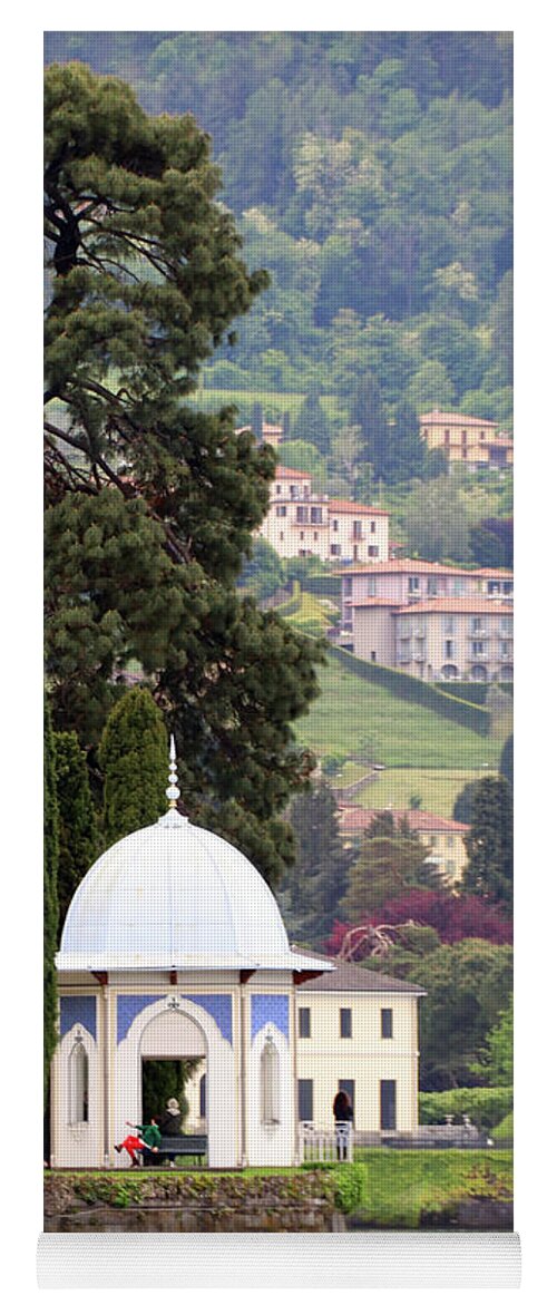 Italy Yoga Mat featuring the photograph Bellagio 8341 by Jack Schultz