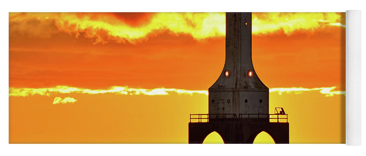 Sunrise Yoga Mat featuring the photograph Big Water Sunrise II by James Meyer