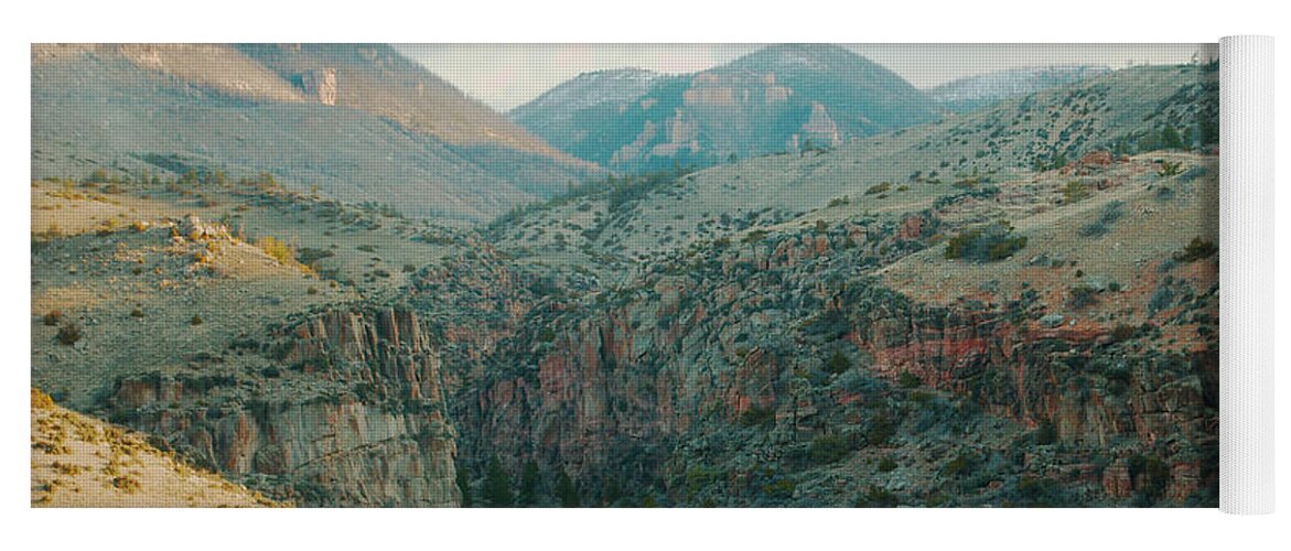 Bighorn Yoga Mat featuring the photograph Bighorn National Forest by Troy Stapek
