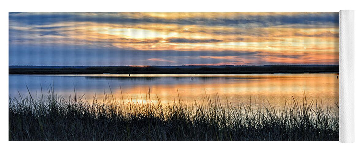 Maryland Yoga Mat featuring the photograph Blackwater Wildlife Refuge - Eastern Shore by Brendan Reals