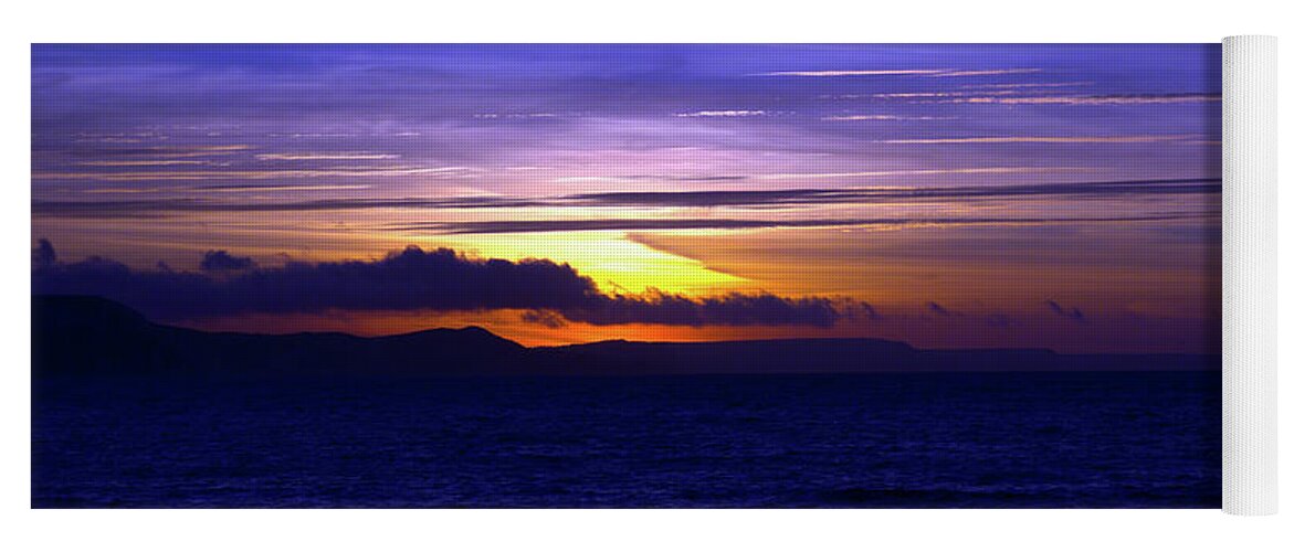 Weymouth Yoga Mat featuring the photograph Blue Heaven by Stephen Melia