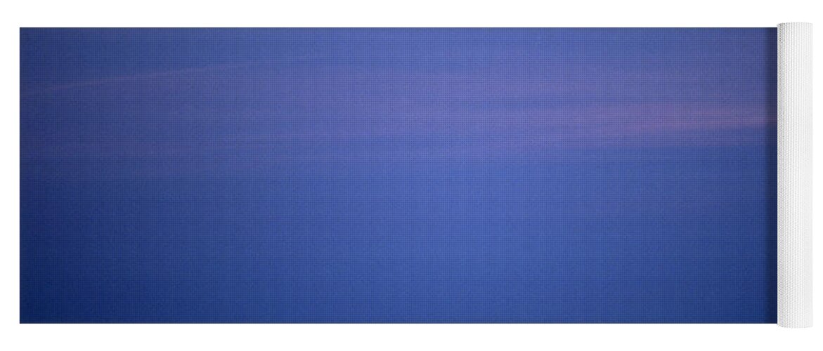 Sun Yoga Mat featuring the photograph Blue northern night by Heiko Koehrer-Wagner