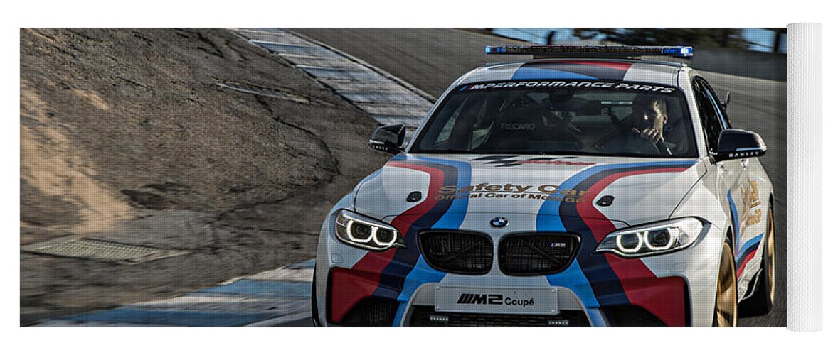 Bmw M2 Coupe Yoga Mat featuring the photograph BMW M2 Coupe by Jackie Russo