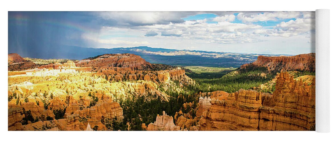 Bryce Canyon Yoga Mat featuring the photograph Bryce Canyon by Aileen Savage