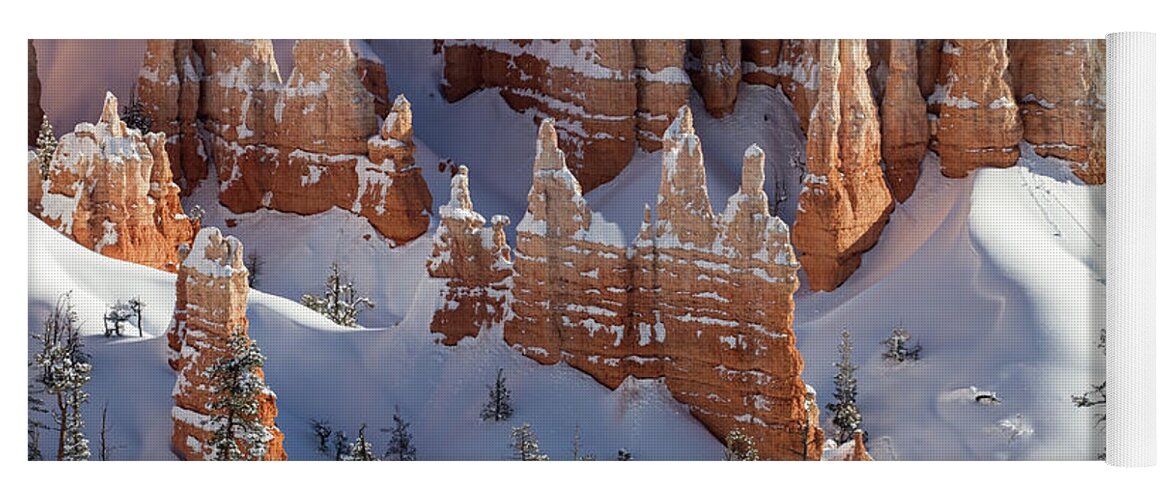 No People Yoga Mat featuring the photograph Bryce Canyon National Park by Brett Pelletier