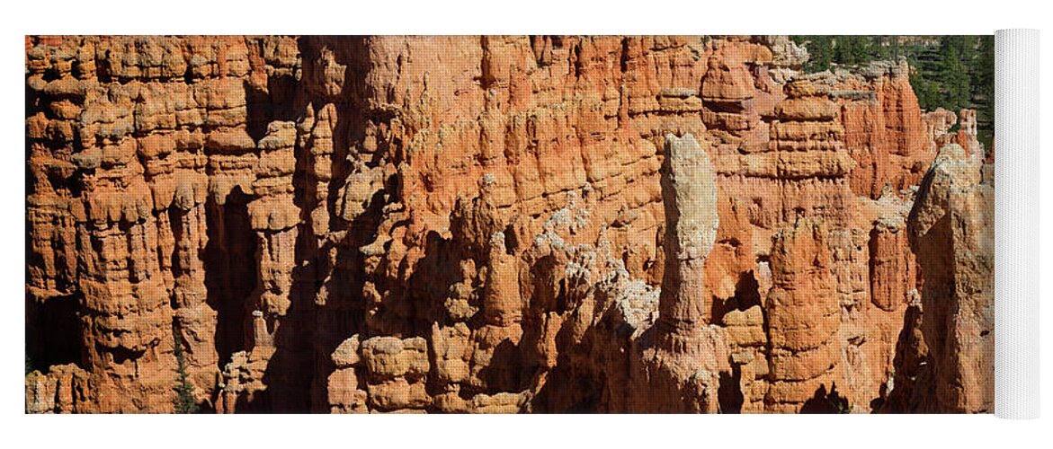 Nature Yoga Mat featuring the photograph Bryce Canyon XIV by Ricky Barnard