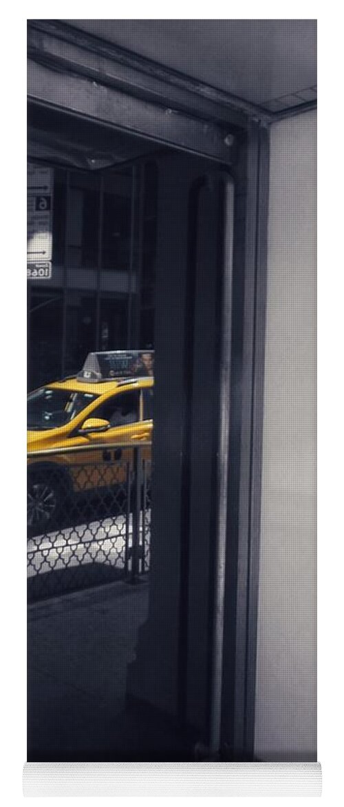 Cab Yoga Mat featuring the photograph Cab View by Diana Rajala