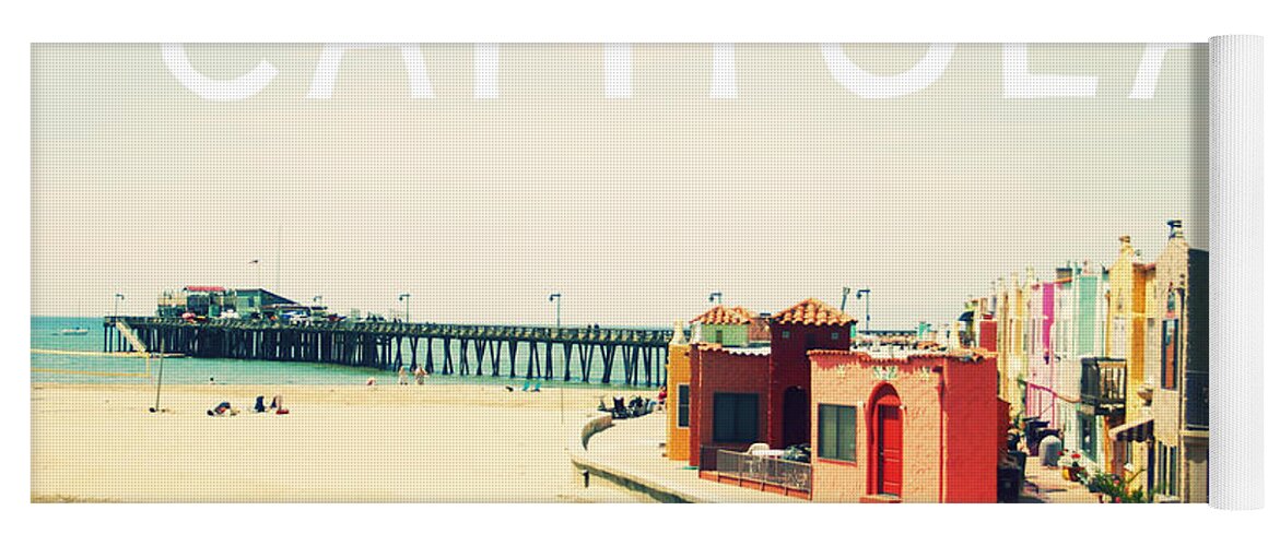 Capitola Yoga Mat featuring the photograph Capitola by Linda Woods