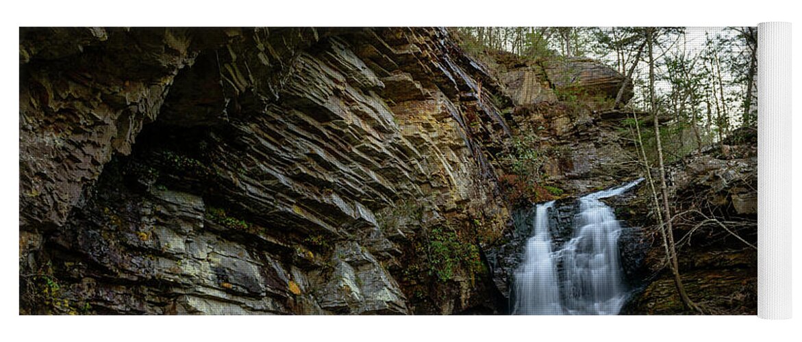 Danbury Yoga Mat featuring the photograph Cascade Mountain by Michael Scott