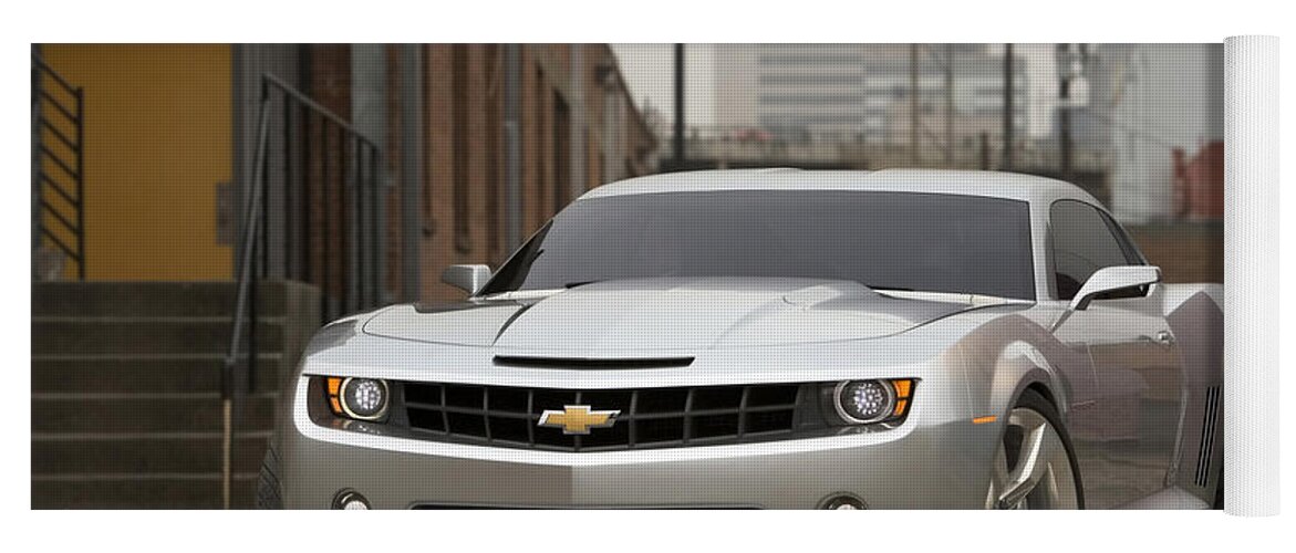 Chevrolet Camaro Yoga Mat featuring the photograph Chevrolet Camaro by Jackie Russo