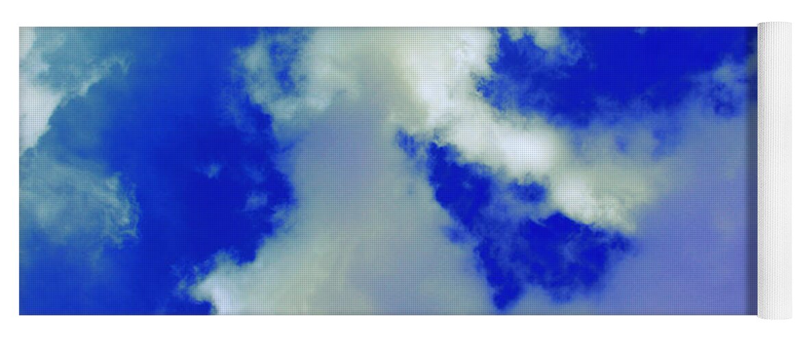 Sky Yoga Mat featuring the photograph Cloud 1 by M Diane Bonaparte