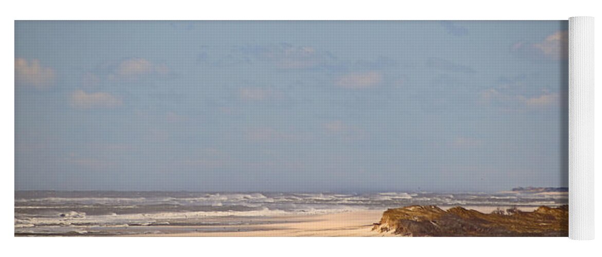 Seas Yoga Mat featuring the photograph Coastline by Newwwman