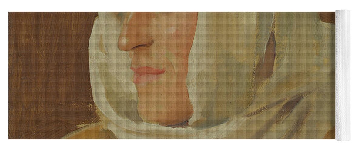 Painting Yoga Mat featuring the painting Lawrence of Arabia - Col. Thomas Edward Lawrence by Mountain Dreams