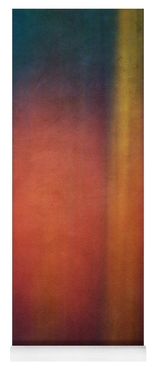 Abstract Yoga Mat featuring the photograph Color Abstraction XXVII by David Gordon
