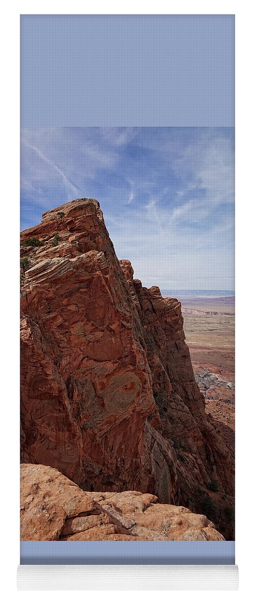 Desert Yoga Mat featuring the photograph Desert Magnificence by Leda Robertson