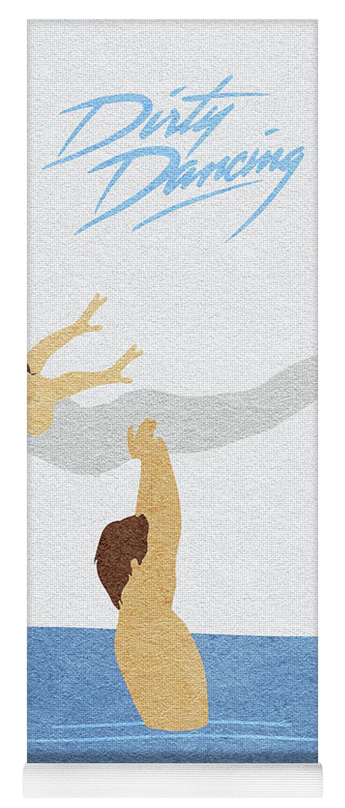Dirty Dancing Yoga Mat featuring the painting Dirty Dancing by Inspirowl