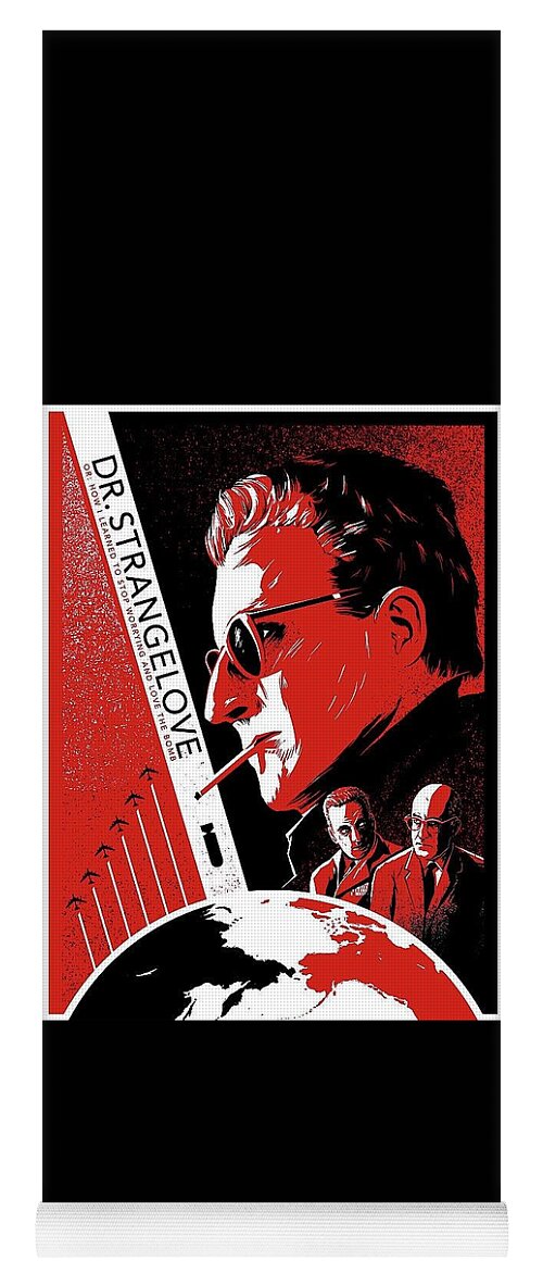 Dr. Strangelove Theatrical Poster Number Three 1964 Yoga Mat featuring the photograph Dr. Strangelove theatrical poster number three 1964 by David Lee Guss