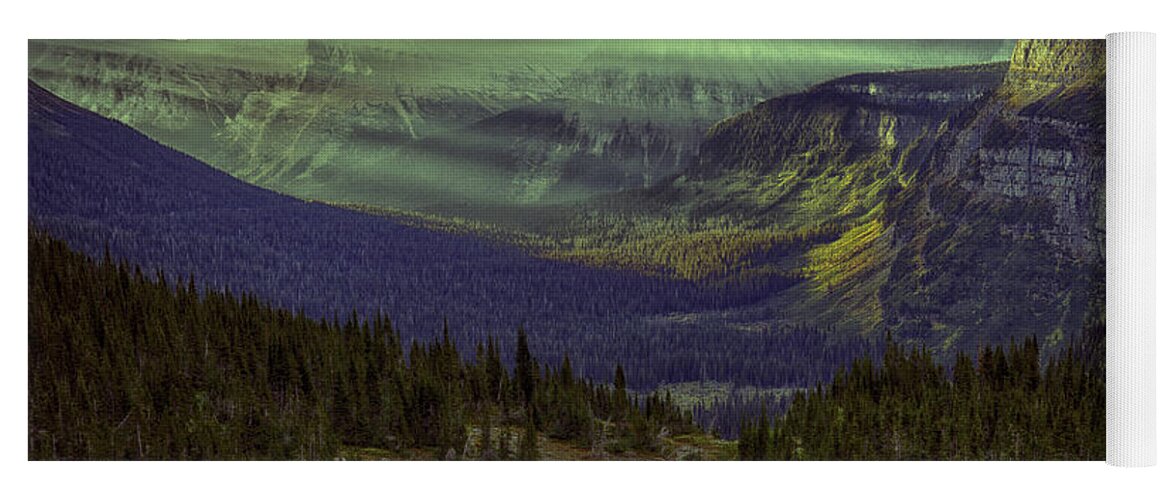 Wyoming Yoga Mat featuring the photograph Early in the Morning by Michael J Samuels