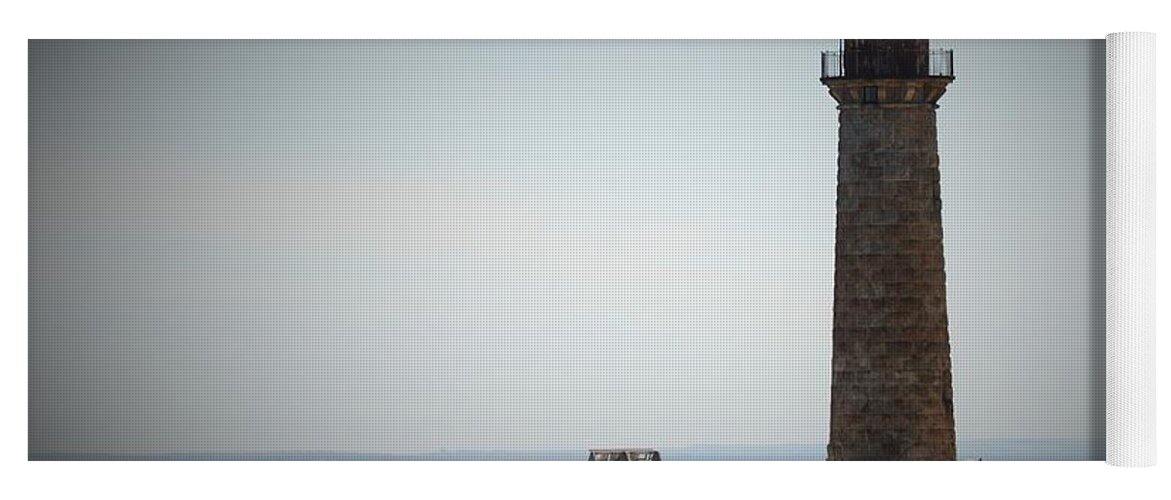 Lighthouse Yoga Mat featuring the photograph East Coast Lighthouse by Charles HALL