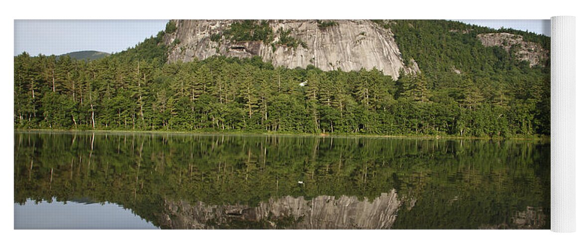 White Mountains Yoga Mat featuring the photograph Echo Lake State Park - North Conway New Hampshire USA by Erin Paul Donovan