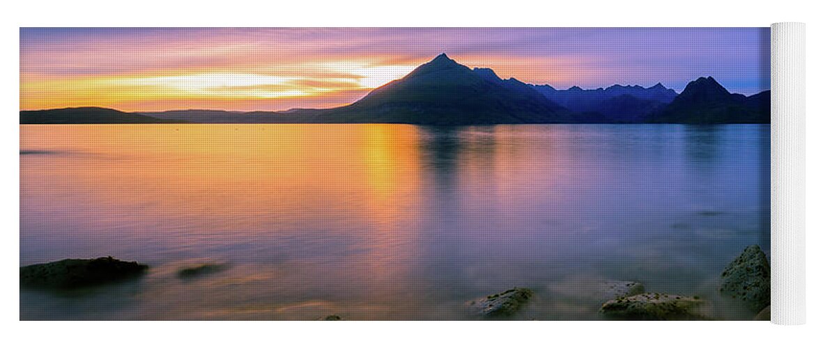 Elgol Yoga Mat featuring the photograph Elgol by Rob Davies