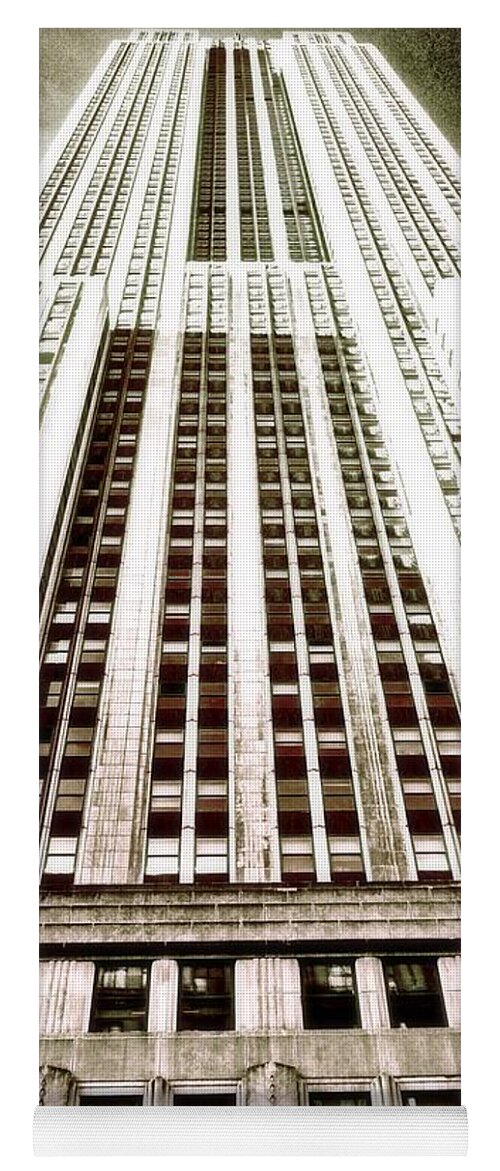 Photo Of Empire State Building Yoga Mat featuring the photograph Empire State Building by Joan Reese