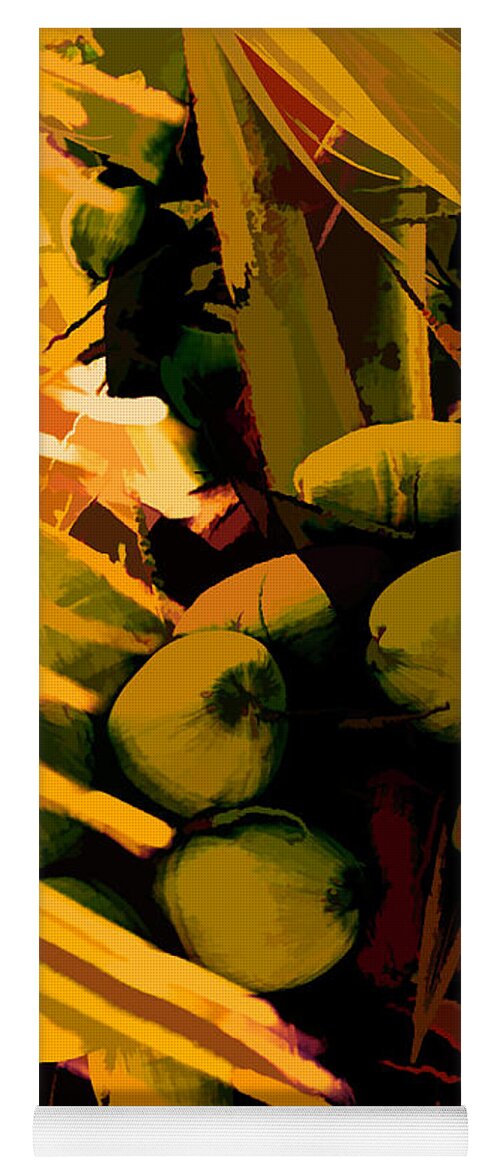 Arecaceae Yoga Mat featuring the photograph Escape II by Alison Belsan Horton
