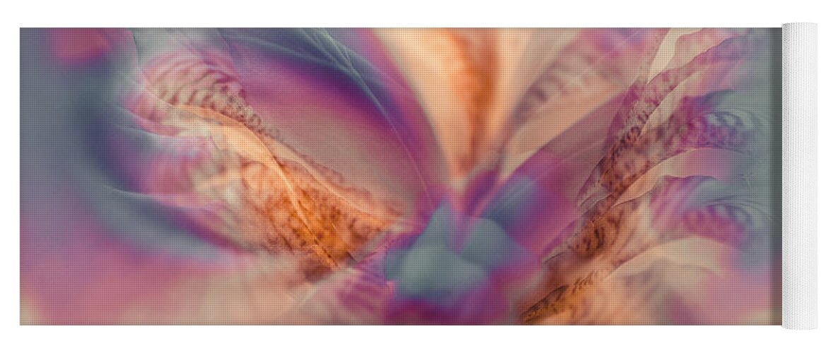 Iris Yoga Mat featuring the photograph Ethereal Life 5. Interior Ideas by Jenny Rainbow