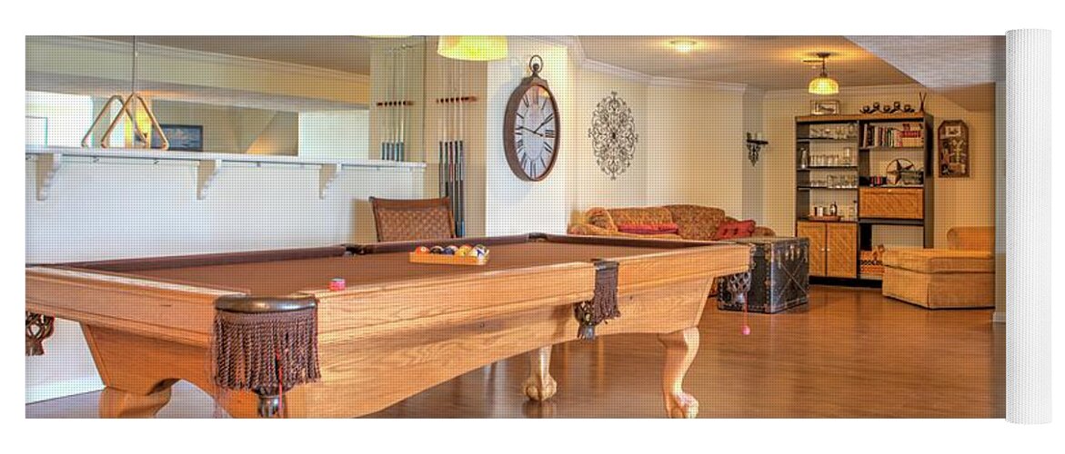 Family Room Yoga Mat featuring the photograph Family Room by Jeff Kurtz
