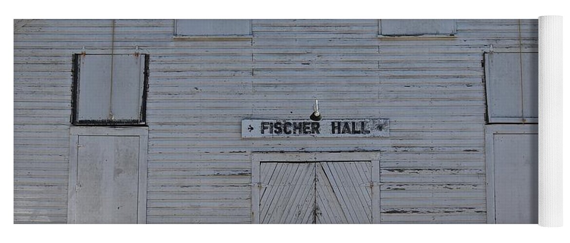 Fishcer Dance Hall Yoga Mat featuring the photograph Fischer Dance Hall by Gia Marie Houck