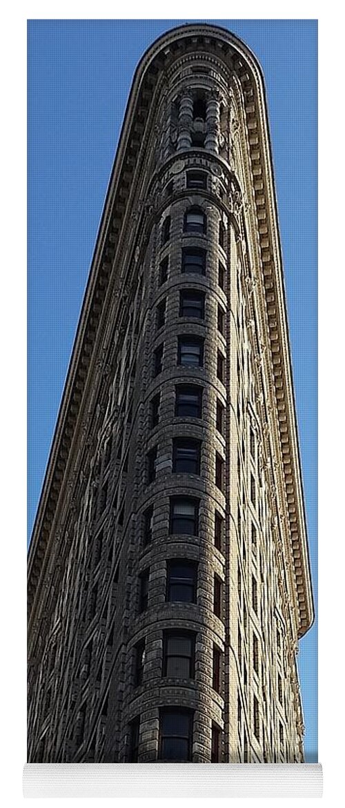 Flatiron Building Yoga Mat featuring the photograph FlatIron Building by Vic Ritchey